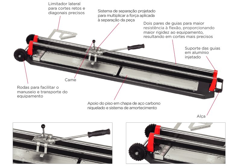 Cortador de Piso Profissional Cortag Master 125
