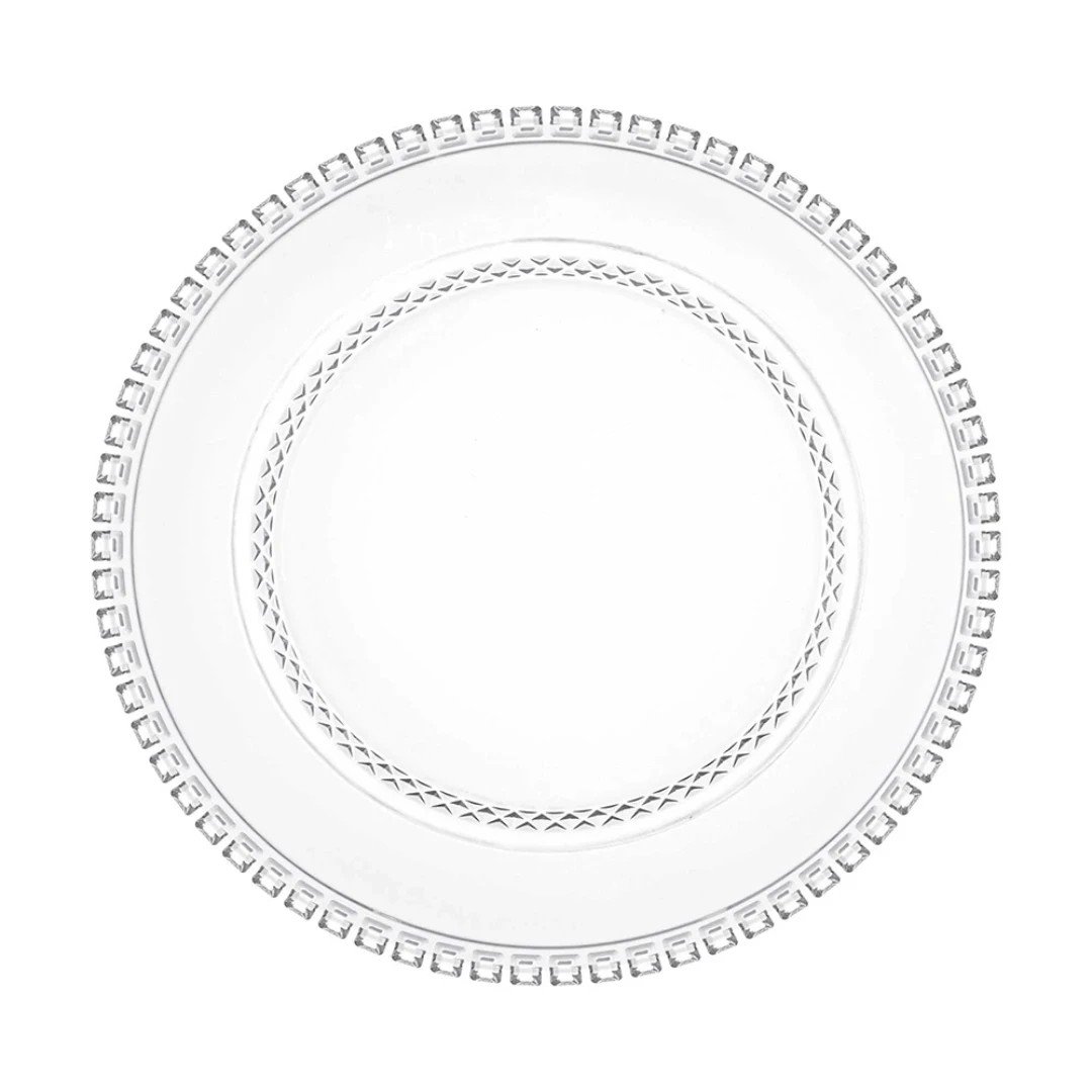 Kit de Pratos Sobremesa Diamante 4pçs L'Hermitage 28535