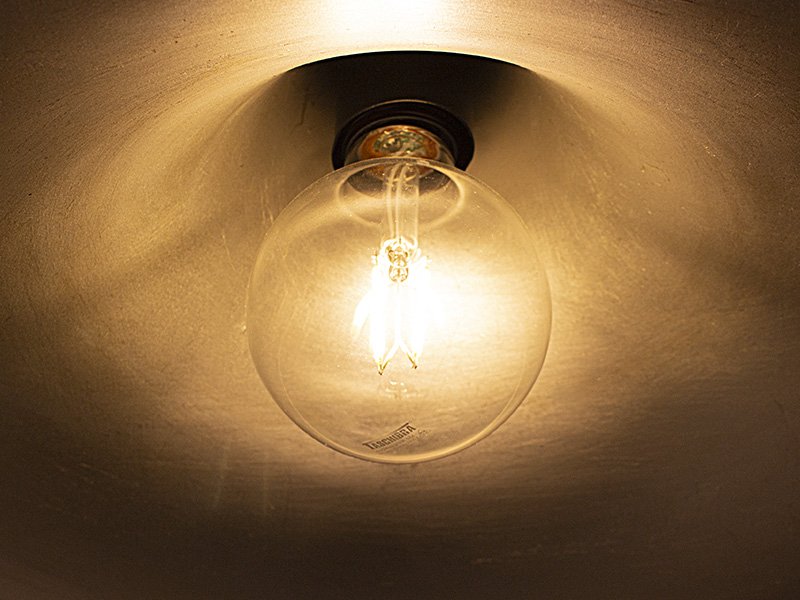Lâmpada Led Filamento Vintage Âmbar Taschibra 40W G80