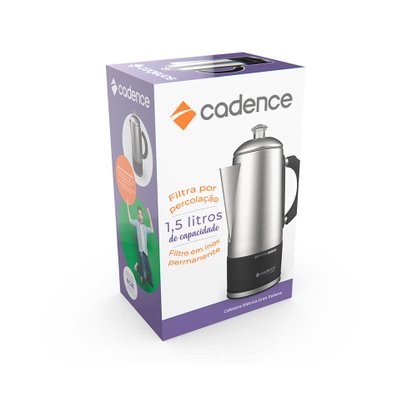 Cafeteira Italiana Gran Cadence Inox 1,5L