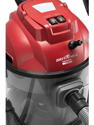 Extratora De Sujeira Profissional 3 Em 1 Britânia 1200w Cor Vermelho Bex2000v 64702022