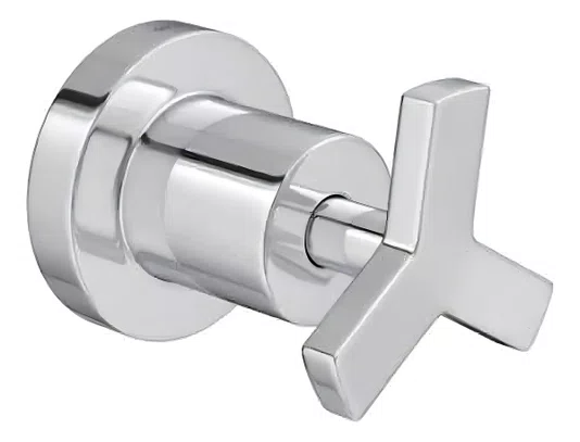 Acabamento Para Registro De Gaveta Cromado Até 1 Sky Deca