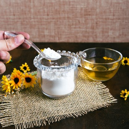 Açucareiro Cristal Com Colher e Tampa Coração Lyor 1754