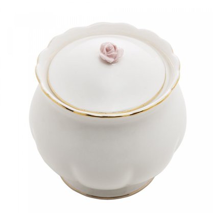 Açucareiro Porcelana Flower Wolff 300 ml 17786