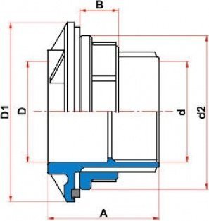 Adaptador Soldável Com Anel para Caixa Dágua 20 X 1/2" Tigre