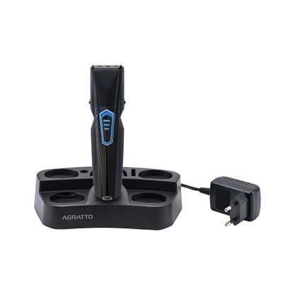 Aparador de Pelos 7 em 1 Bivolt Preto Agratto Vizzo AP 03