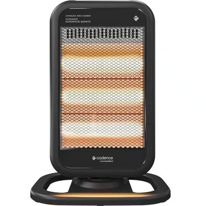 Aquecedor Halogênio Lumiconfort AQC 315 Preto Cadence