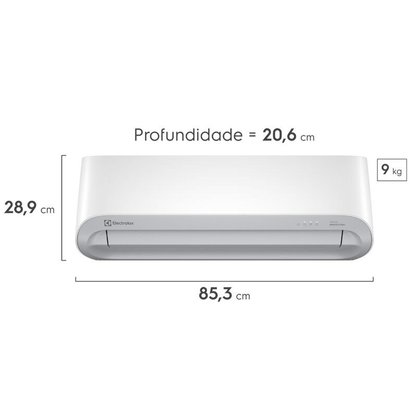 Ar Condicionado Split Inverter 9.000 btus Frio Electrolux