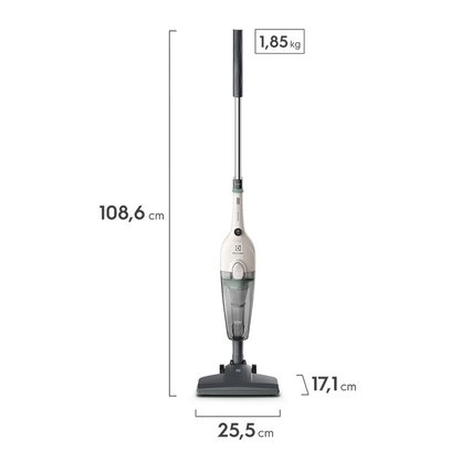 Aspirador Pó Vertical PowerSpeed 1300W Branco Electrolux STK14W