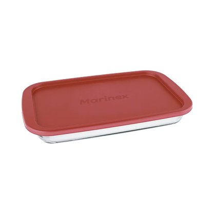 Assadeira Retangular com Tampa Marinex Clássica 2,9L