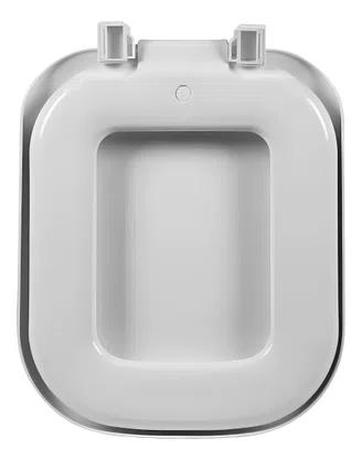 Assento Almofadado Astra Bacia Lirio fiori Quadra Debba Polo Branco