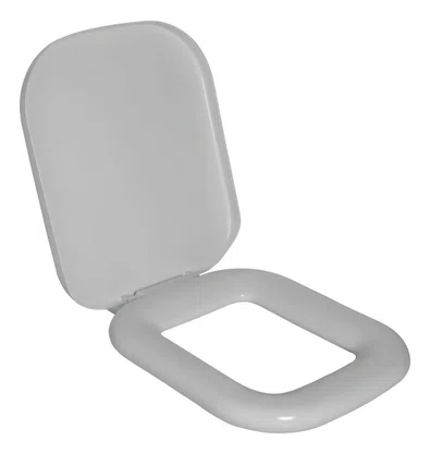 Assento Almofadado Astra Bacia Lirio fiori Quadra Debba Polo Branco