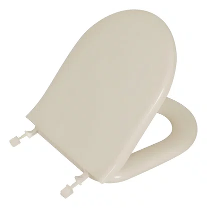 Assento Almofadado Tampa Astra P/ Bacia Incepa Calypso Biscuit