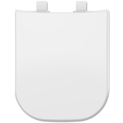 Assento Sanitário PP Softclose Quadra Branco Tupan