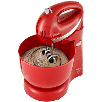 Batedeira Paris 400W Vermelha Philco