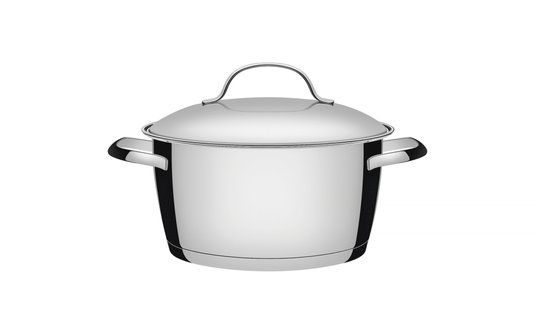 Caçarola Allegra Funda em Aço Inox com Fundo Triplo Tramontina 20cm 62654/200