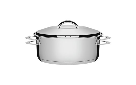 Caçarola Solar Rasa em Aço Inox Fundo Triplo Tramontina 20cm 62503/200