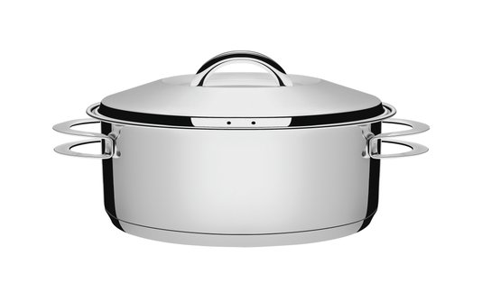 Caçarola Solar Rasa em Aço Inox Fundo Triplo Tramontina 24cm 62503/240