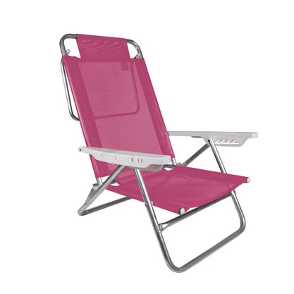 Cadeira Reclinável Summer Pink Mor 2118