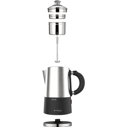 Cafeteira Elétrica Italiana Picolla Inox Cadence CAF105