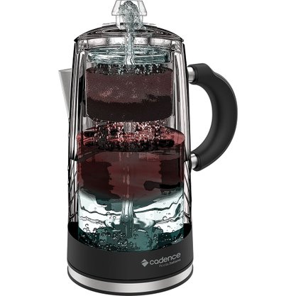 Cafeteira Elétrica Italiana Picolla Inox Cadence CAF105