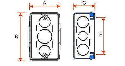 Caixa de Luz Flex 4x2 Tigre