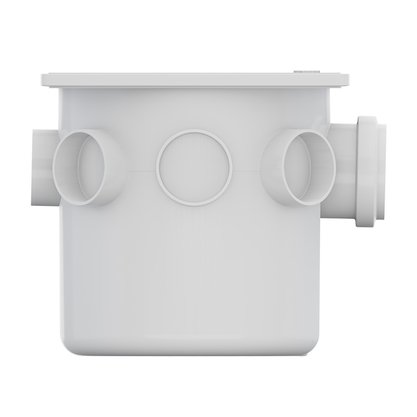 Caixa Sifonada Completa com Grelha e Porta Grelha DN 150x150x50mm