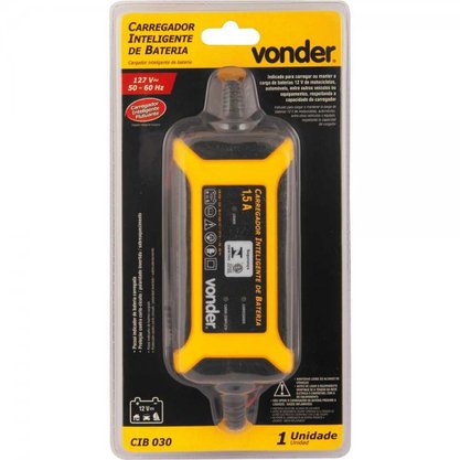 Carregador Inteligente de Bateria Vonder 220 V CIB 030 68.47.030.220