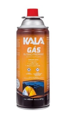 Cartucho de Gás para Maçarico 227G Butano Propano Kala