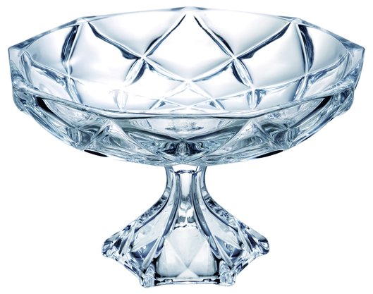 Centro de Mesa com Pé Bruxelas Cristal L'Hermitage 23545