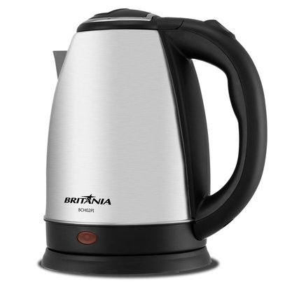 Chaleira Elétrica Inox Britânia 1,8 litros BCH02PI