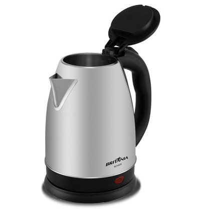 Chaleira Elétrica Inox Britânia 1,8 litros BCH02PI
