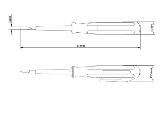Chave Teste Tramontina 1/8X3'' 41900/110