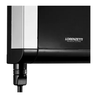 Chuveiro Acqua Duo Preto com Cromado Lorenzetti 7800W