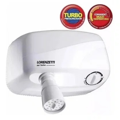 Chuveiro Jet Turbo Multitemperaturas Lorenzetti 7800W