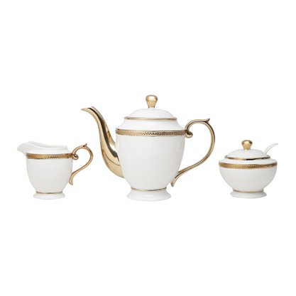 Conjunto de Chá Paddy Porcelana Wolff 3 pçs 25114