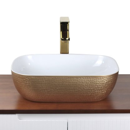 Conjunto de Gabinete de Banheiro com Cuba Binário Mazzu 80cm