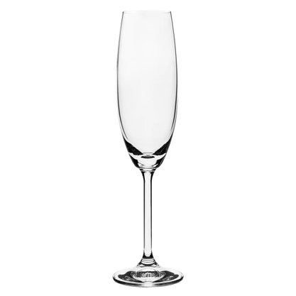 Conjunto de Taças Champanhe 220ML Gastro 6 peças Bohemia 56079