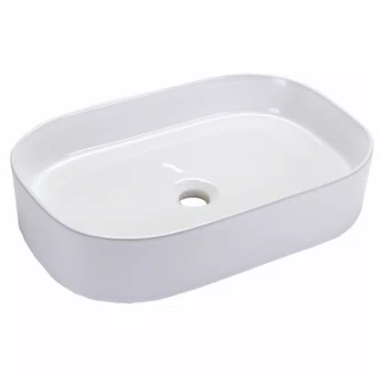 Cuba Apoio Retangular Grande Branca 51x33 Ica26 Icasa Branco Louça