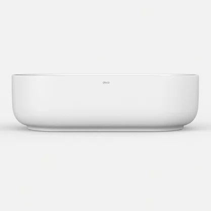 Cuba de Apoio Oval 50cm Branca Deca L.14050.17