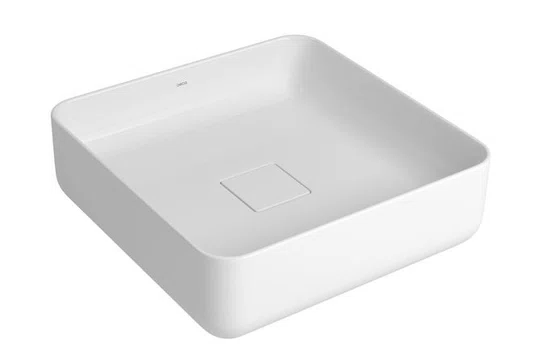 Cuba de Apoio Quadrada Branca Slim Deca L.11040.17 40cm