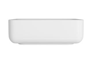 Cuba de Apoio Quadrada com Válvula Oculta Branca Slim Deca L.11040.VO.17 40cm