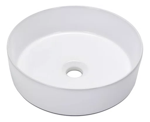 Cuba De Apoio Redonda 35cm Ica25 Branca Icasa