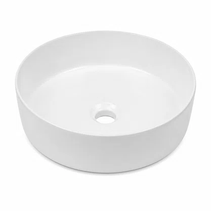 Cuba de Apoio Redonda 35cm Branca Ica25 Icasa