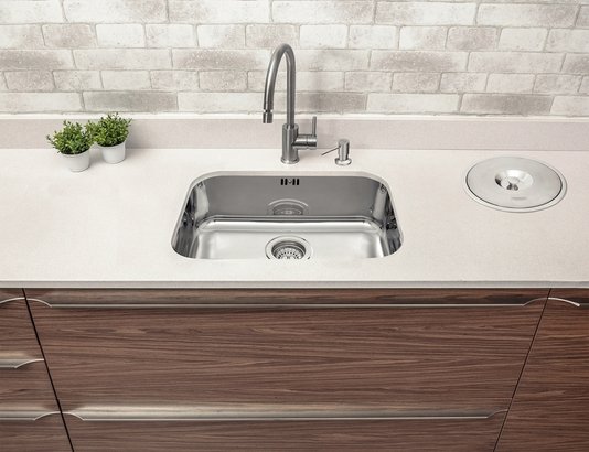 Cuba de Embutir Lavínia Aço Inox Alto Brilho Tramontina 47x30cm 94022/203