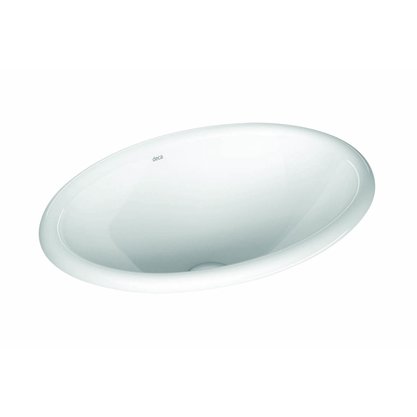 Cuba de Sobrepor Oval Branca Deca L65.17