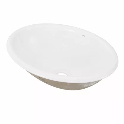 Cuba de Sobrepor Oval 44cm Branca Deca L.65.17