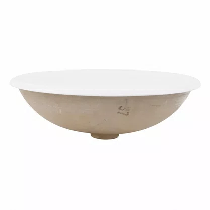 Cuba de Sobrepor Oval 44cm Branca Deca L.65.17