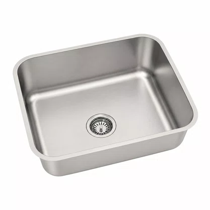 Cuba Inox de Embutir 50x40 Dora Escovada + Válvula Tramontina