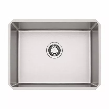 Cuba Inox de Embutir 50x40 Quadrum Undermount + Válvula Tramontina